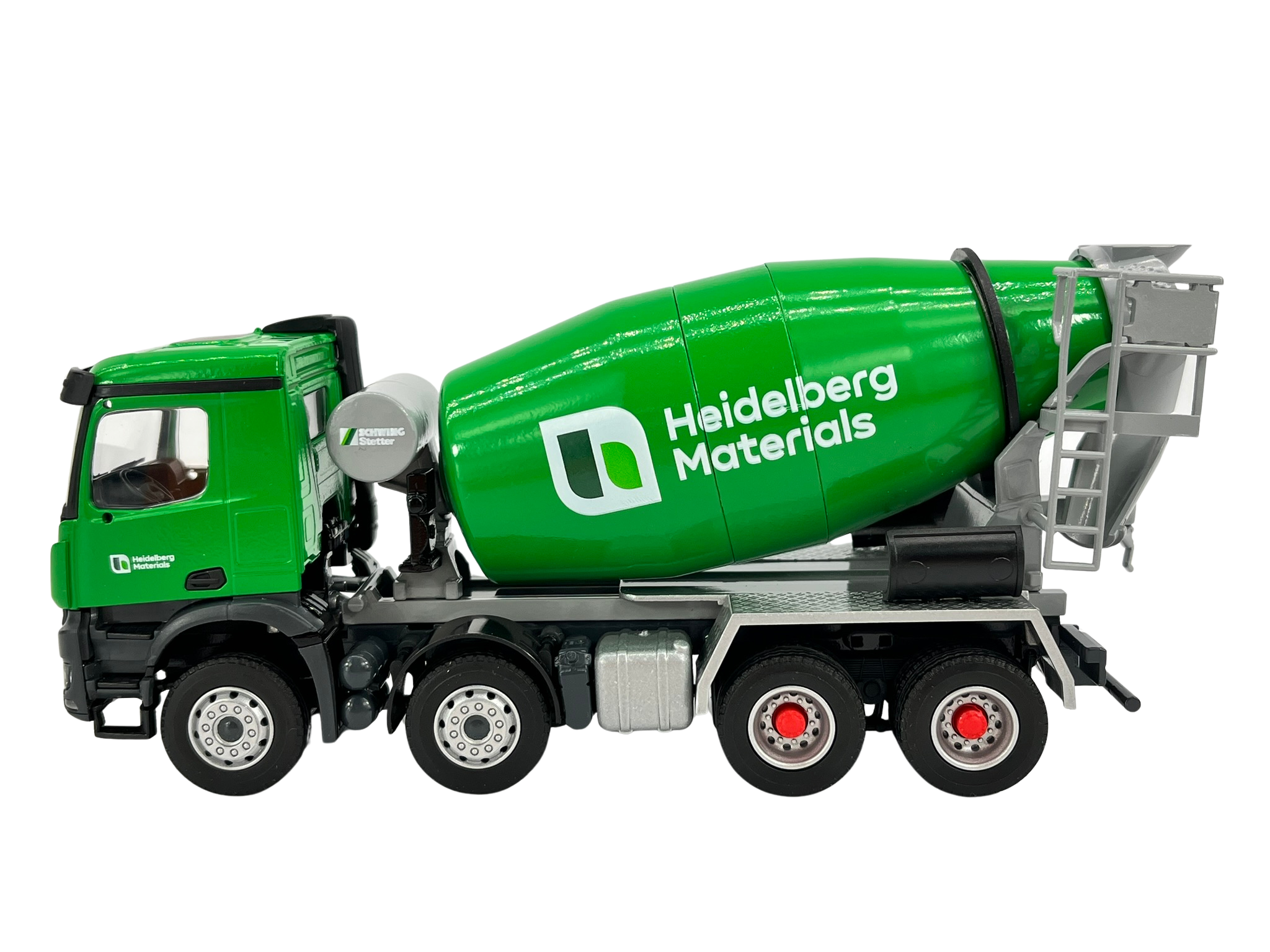 STETTER 4-axle concrete mixer truck on MERCEDES-BENZ Arocs "HEIDELBERG MATERIALS" (1:50) - 78258/06
