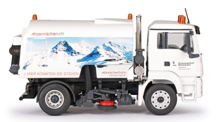 Detailansicht Bucher CityFant 6000 Kehrmaschine Modell