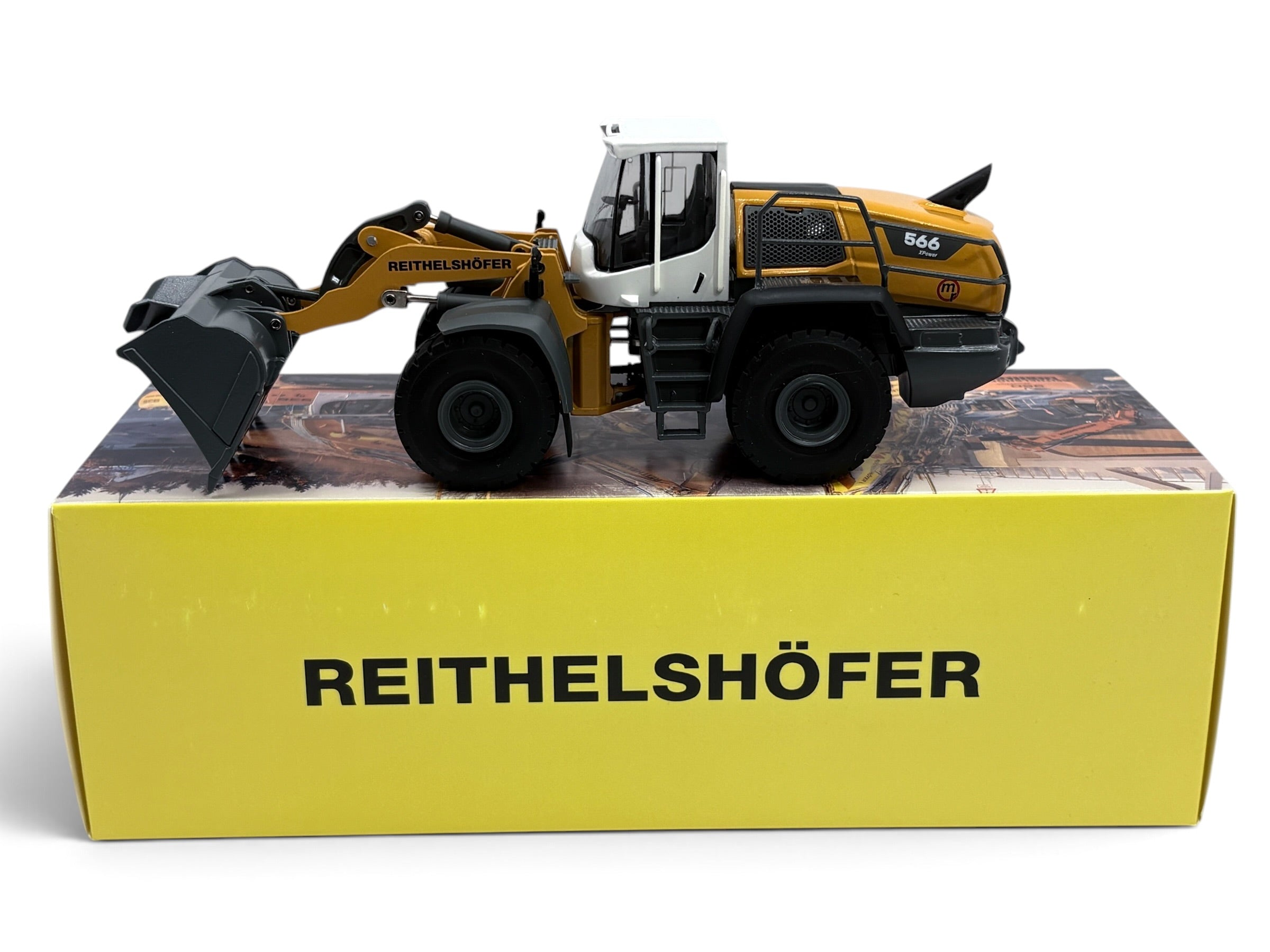 Conrad Liebherr L566 XPower Radlader „Reithelshöfer“ – Diecast-Sammlermodell 1:50, Art. 2449/13 – Ansicht 6