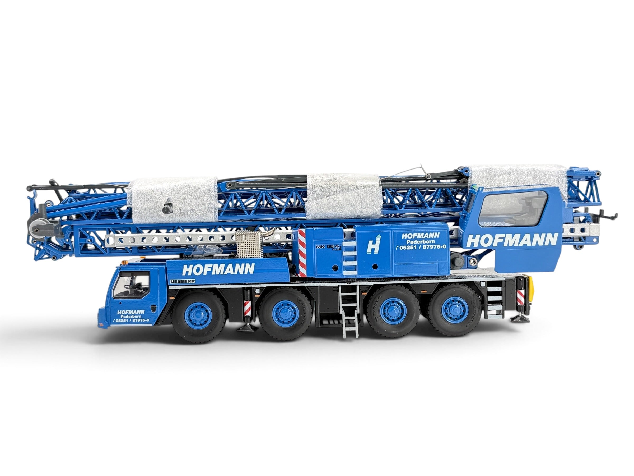 Conrad Liebherr MK 88-4.1 Mobilbaukran „Hofmann“ – Diecast-Sammlermodell 1:50, Art. 2123/12 – Ansicht 3