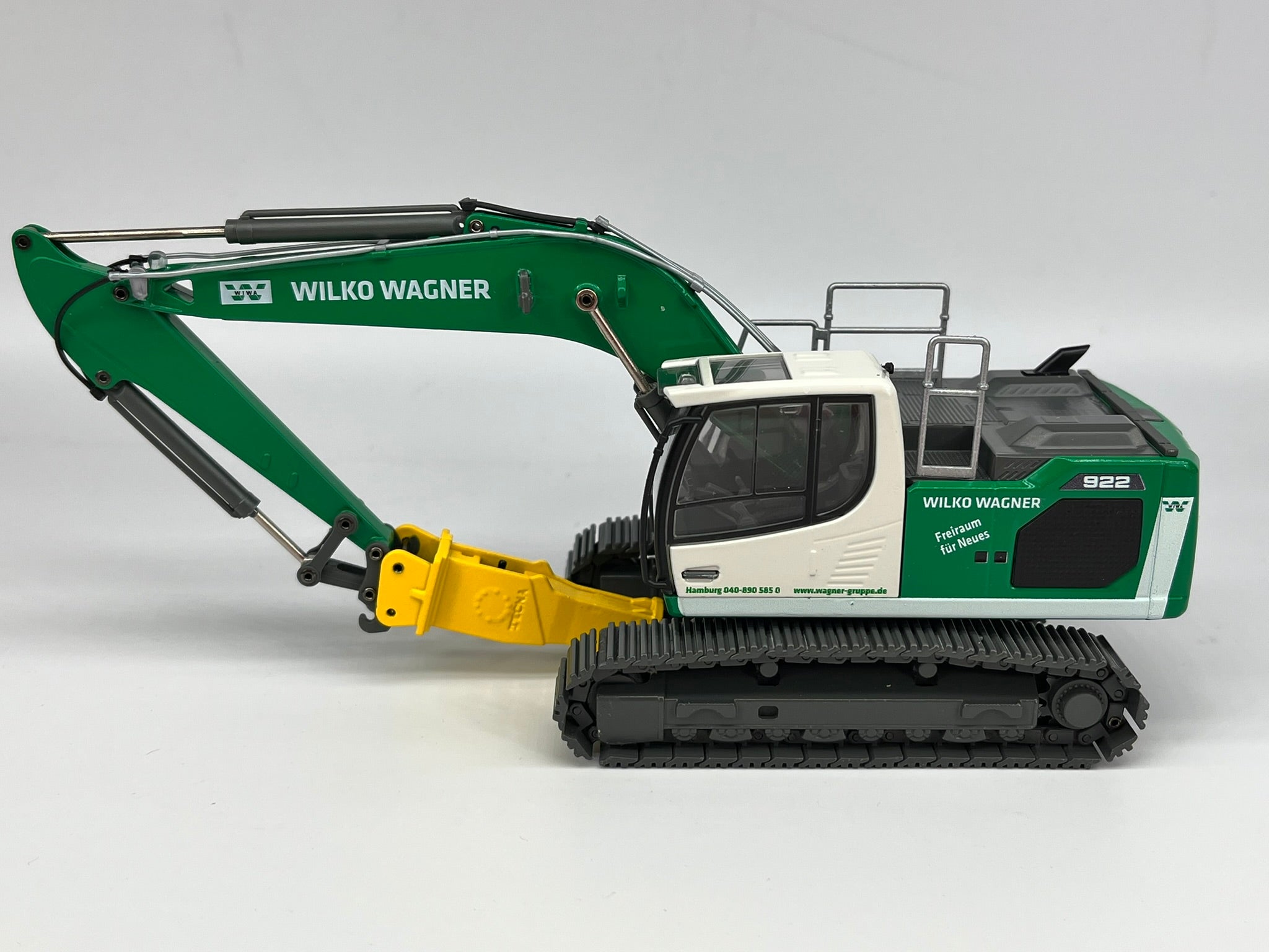 LIEBHERR R922 V Hydraulikbagger mit Hammer (1:50) "WILKO Wagner"