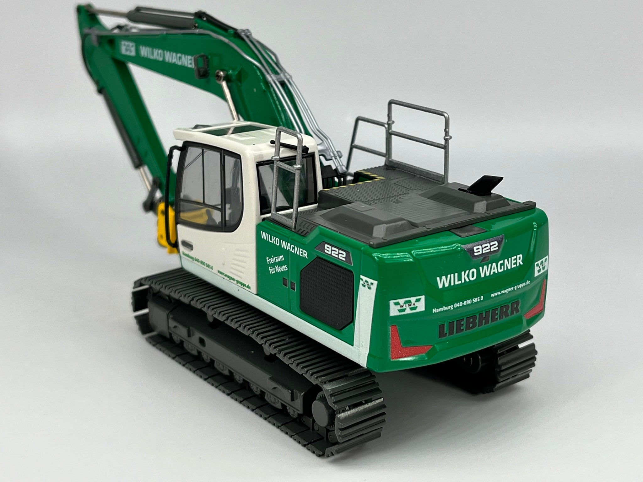 LIEBHERR R922 V Hydraulikbagger mit Hammer (1:50) "WILKO Wagner"
