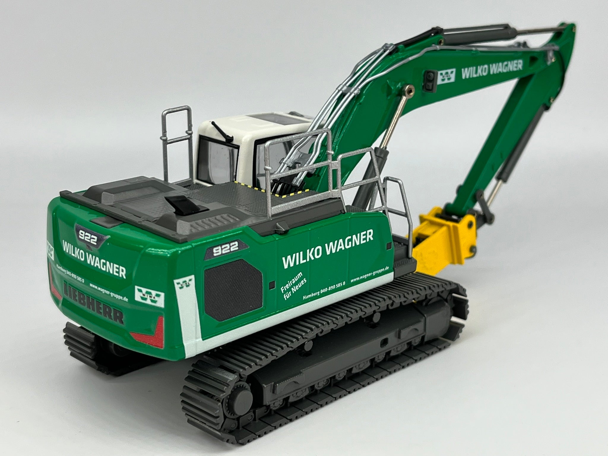 LIEBHERR R922 V Hydraulikbagger mit Hammer (1:50) "WILKO Wagner"