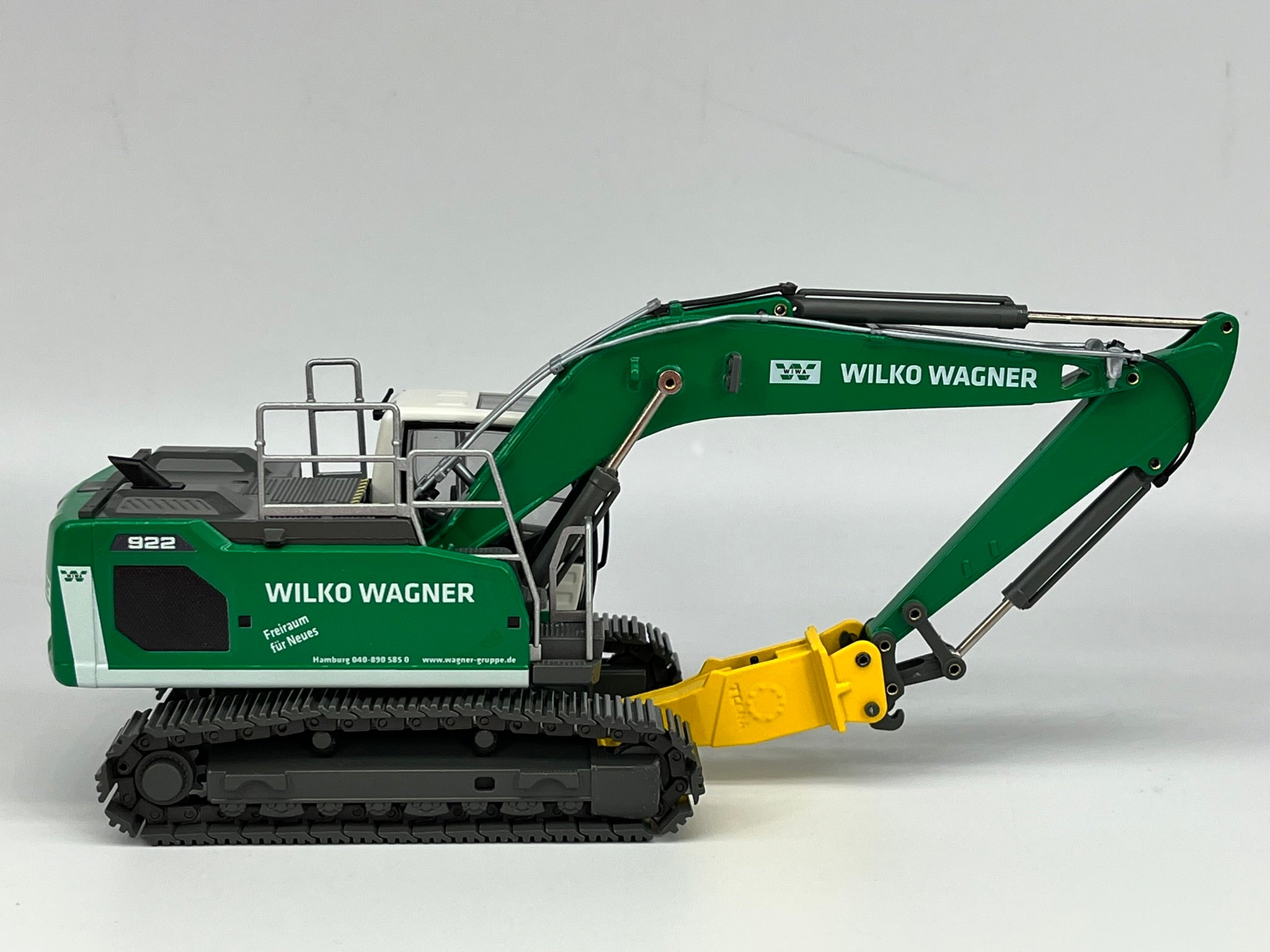 LIEBHERR R922 V Hydraulikbagger mit Hammer (1:50) "WILKO Wagner"