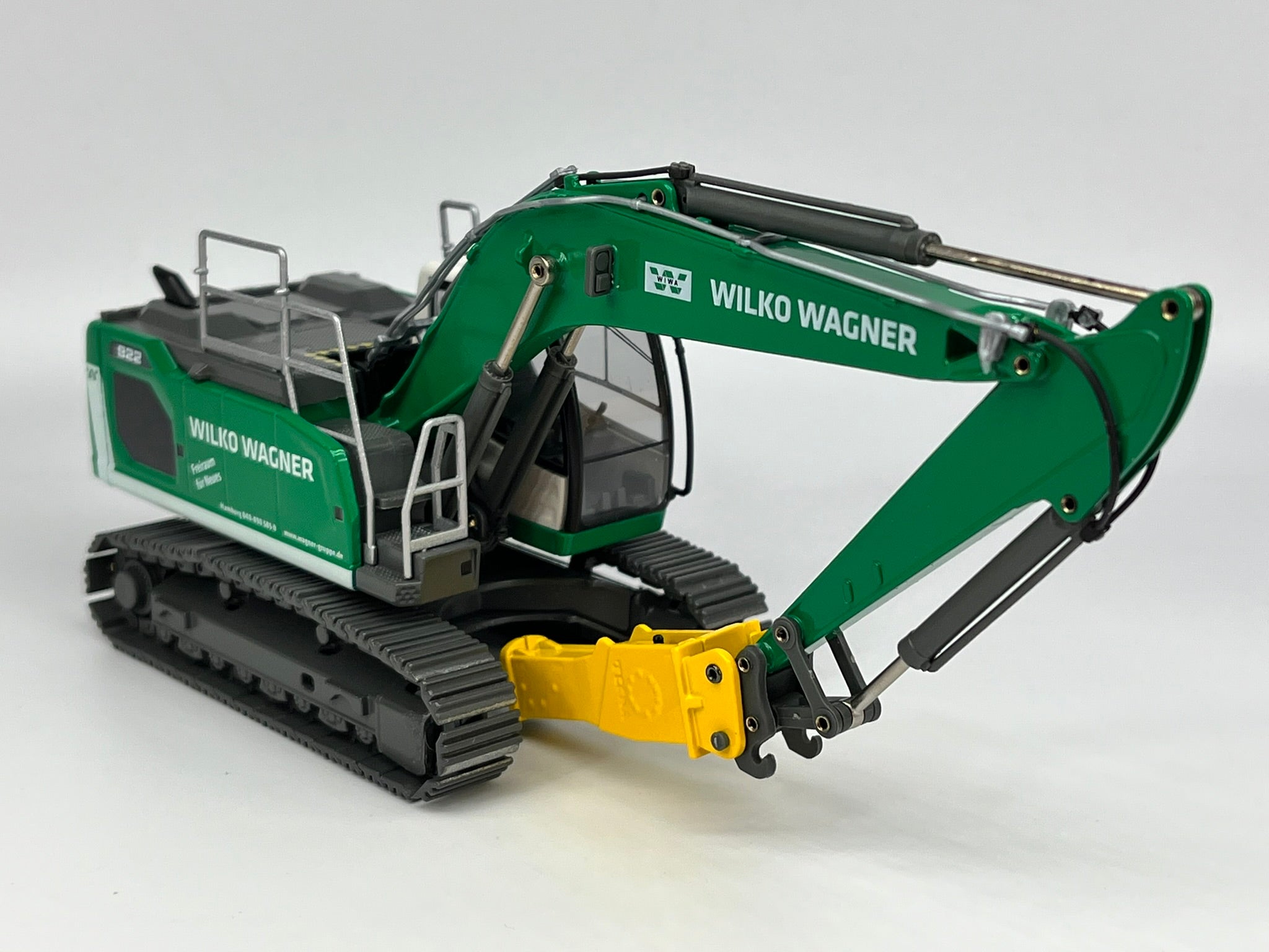 LIEBHERR R922 V Hydraulikbagger mit Hammer (1:50) "WILKO Wagner"