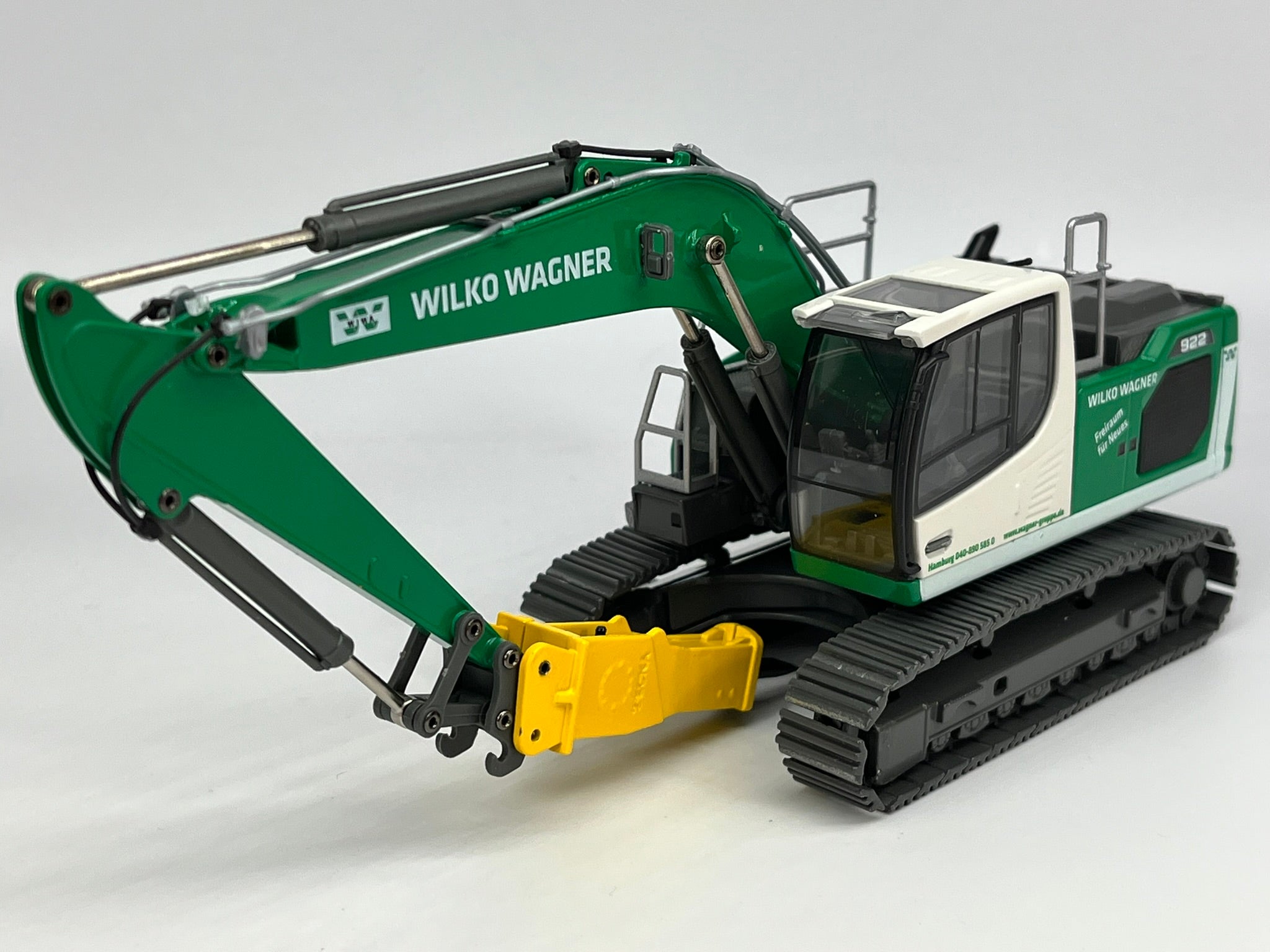 LIEBHERR R922 V Hydraulikbagger mit Hammer (1:50) "WILKO Wagner"