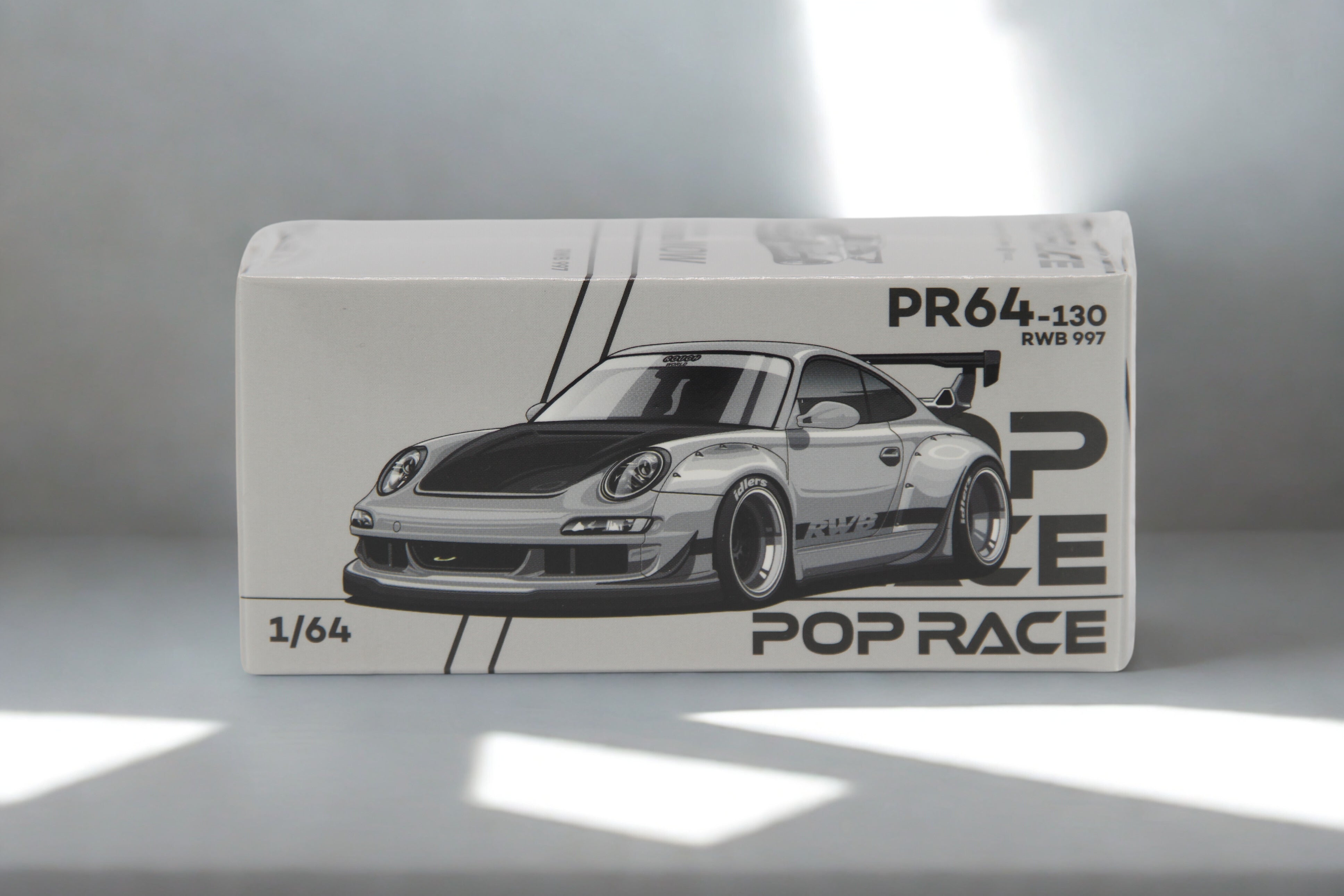 Pop Race Porsche RWB 997 Modellauto 1:64 PR64-130