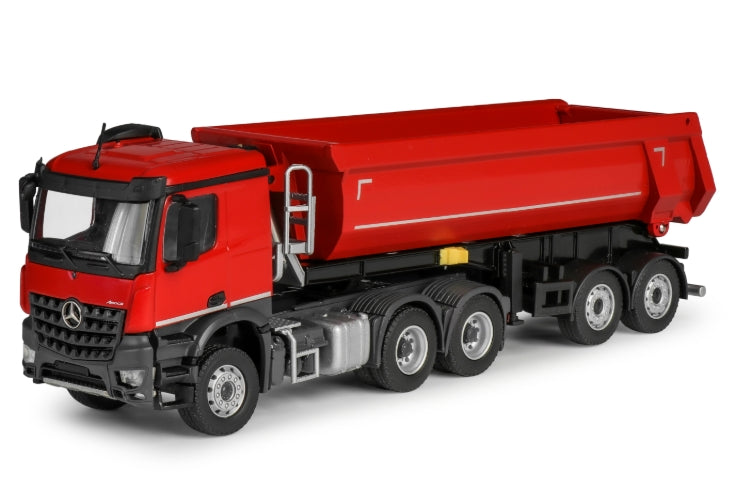 SCHWARZMÜLLER Rundmuldenauflieger auf MERCEDES-BENZ Arocs  (1:50) - 78265/0