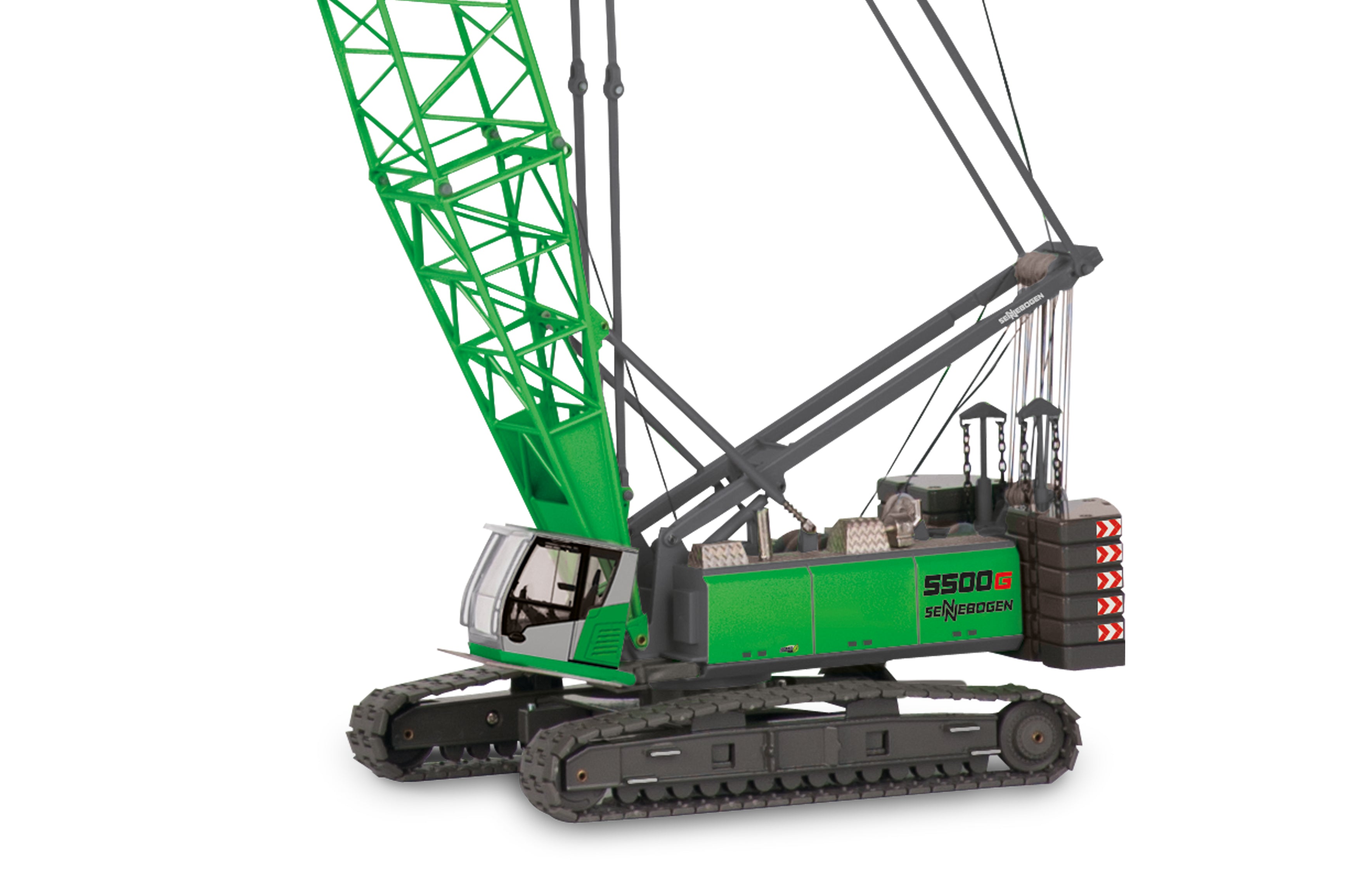 Sennebogen 5500 G Raupenkran Conrad Modell 1:50 2748 02