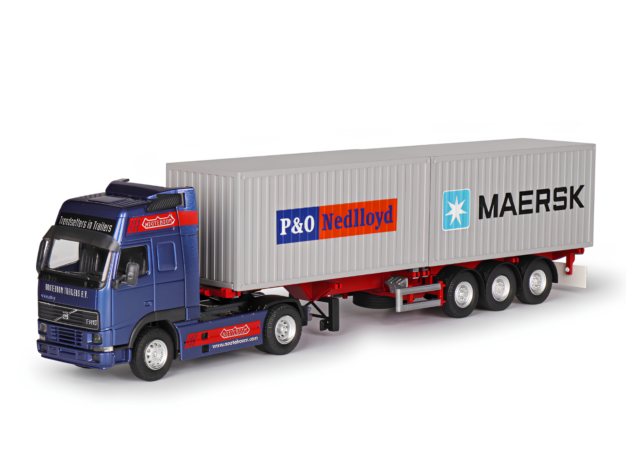 VOLVO FH 16 mit NOOTEBOOM Flexitrailer Conrad Modell 1:50