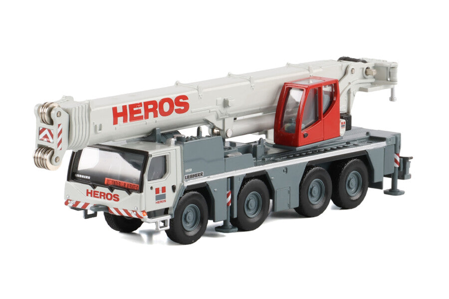 WSI Liebherr LTM 1120-4.1 Mobilkran „Heros“ – Diecast Sammlermodell im Maßstab 1:87, Art. 71-2054