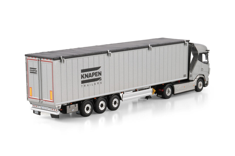DAF XG 4x2 mit Knapen Schubbodenauflieger – Ansicht 2 des WSI Limited-Edition-Modells 1:50, Art. 01-5275