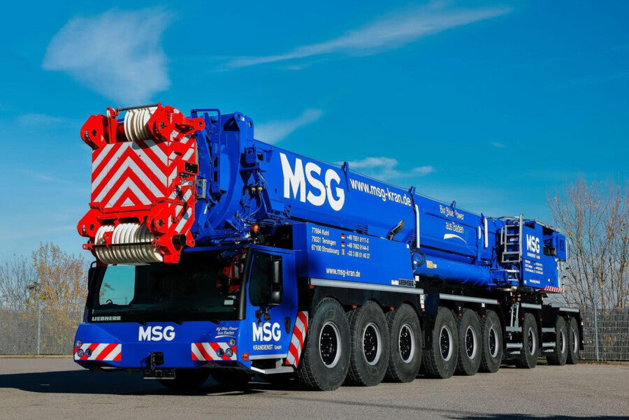 WSI Liebherr LTM 1750-9.1 Mobilkran „MSG" – Diecast Sammlermodell im Maßstab 1:50, Art. 51-2209